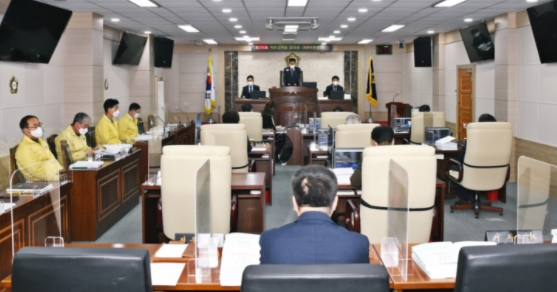옥천군의회 제295회 임시회 의사일정 최소화
