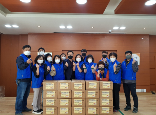 부곡동지역사회보장협의체, 저소득가구 식품꾸러미 전달