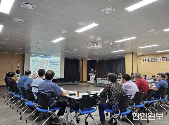 파주시, 율곡 자연재해위험개선지구 정비사업 주민설명회 개최
