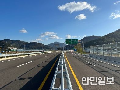 경남도, 김해 생림~상동 간 도로 14일 부분 개통