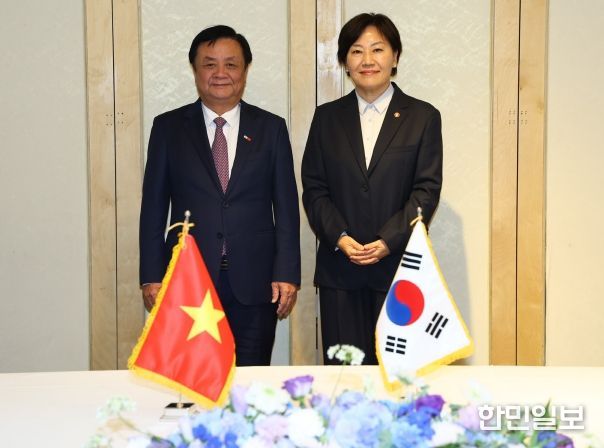 송미령 농식품부 장관, 베트남 농업부 장관과 양자 면담