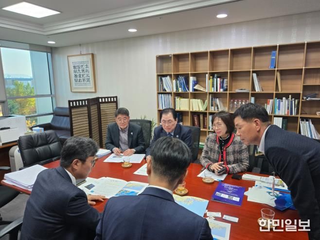 신우철 완도군수, 국회 방문 국비 확보 매진