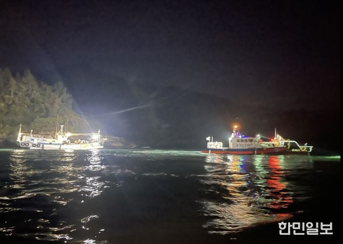 청산도 국산항 인근 선박 좌초... 해경의 신속 대응으로 전원 무사해