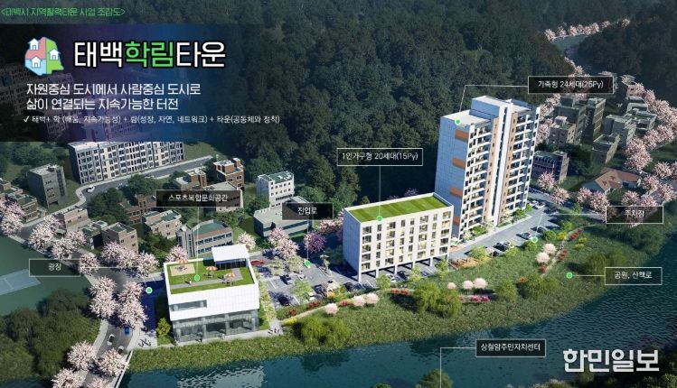강원 태백학림타운 조감도