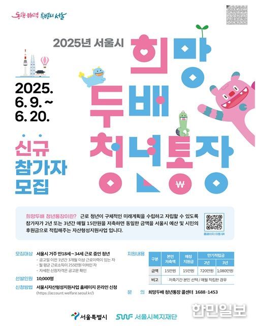 ’25년 신규 참여자 모집 포스터