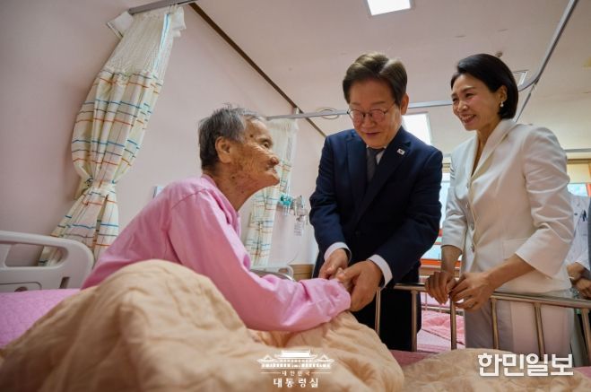 이재명 대통령, 소록도병원 방문