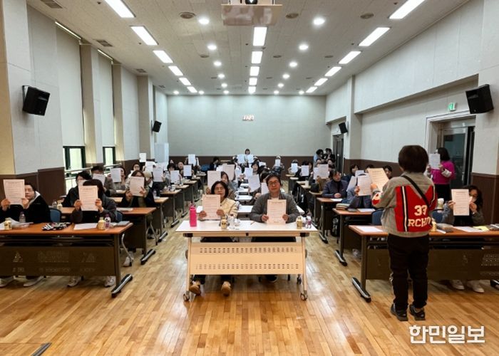 남양주시장애인복지관, 활동지원사 연차별 간담회 및 보수교육 성료