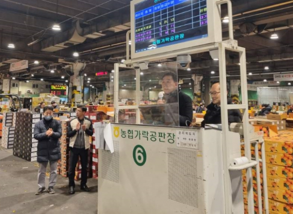 가락시장 방문
