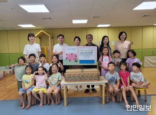 안산시, 상록구청어린이집으로부터 후원물품 기탁 받아