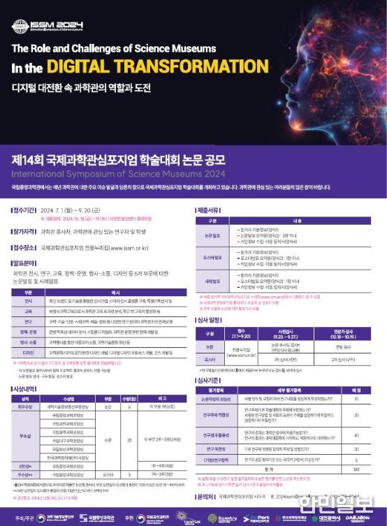 제14회 국제과학관심포지엄 학술대회 포스터