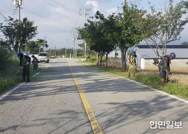 홍성군 홍북읍, 주요도로 및 하천 제방도로 환경정비 총력