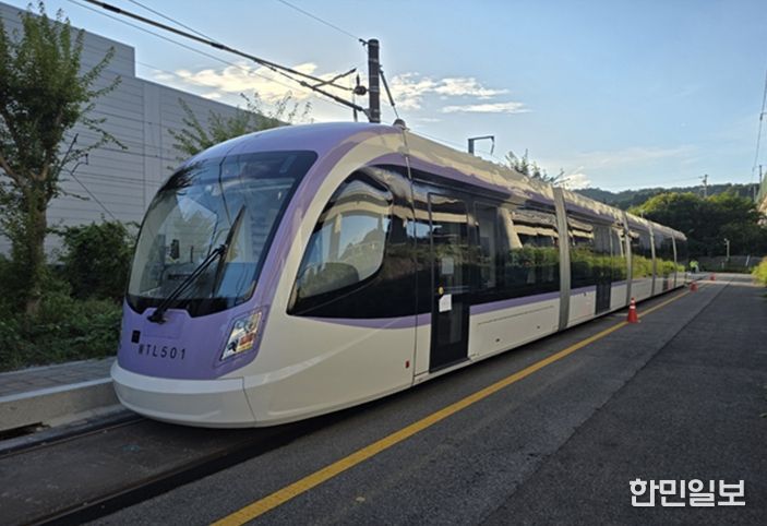 트램차량(오송현장)