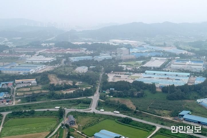 조치원일단산단 전경