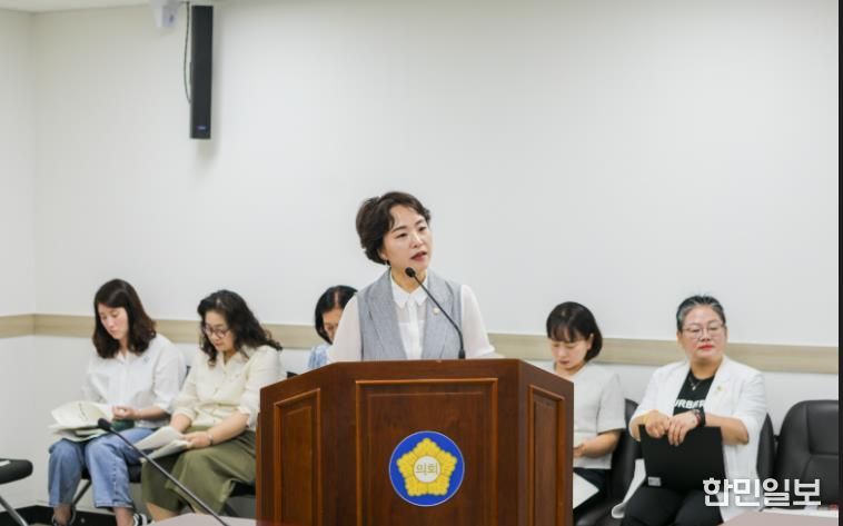 광주광역시 동구의회박현정 의원 발의  ‘가족돌봄 청소년·청년 지원 조례안’ 상임위 통과