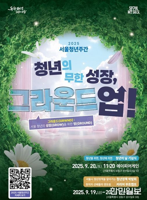 2025년 서울청년주간 키비주얼