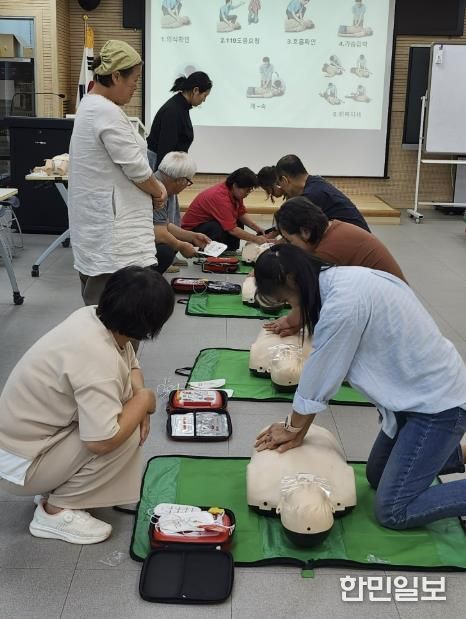 홍성군, 안전한 농촌체험위해 응급처치교육 성료