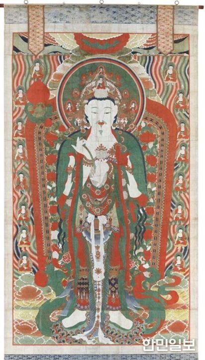 부여 무량사 미륵불 괘불도