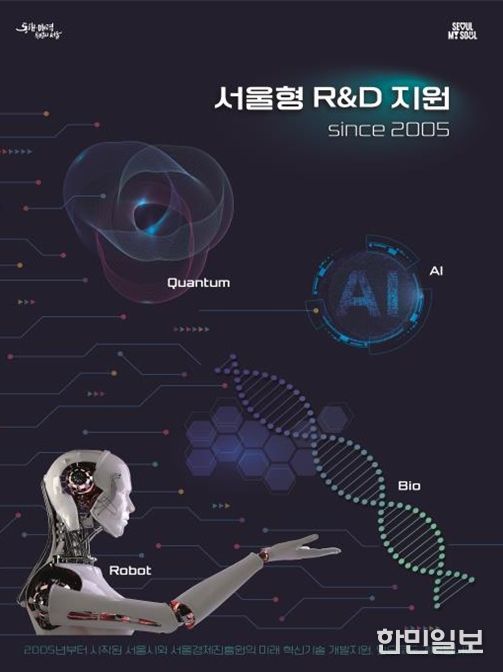 서울형 R&D 지원 홍보 포스터