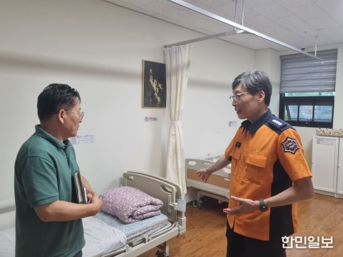 추석대비 관서장 화재취약시설 “좋은아침 요양원”현장확인 실시