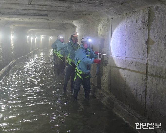 광진구, 돌발 강우 대비 맨홀 사고 예방 비상 대피 훈련 실시