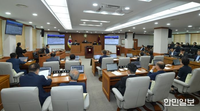 논산시의회, 제266회 임시회 폐회