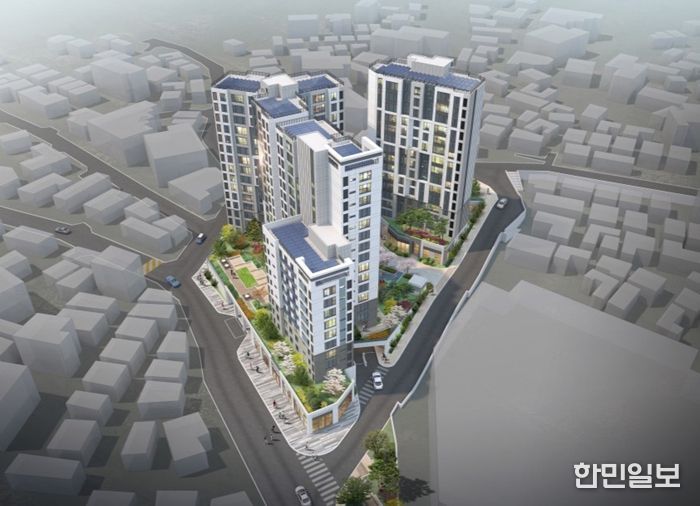 강북구 미아동 833-2번지 일대 모아주택 조감도(예시도)