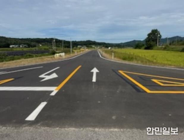 홍성군, 군도12호~농어촌도로 갈산203호 확포장 완료·본격 개통