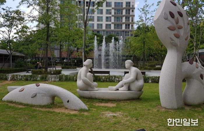 금산대원칸타빌아파트 내 시설물