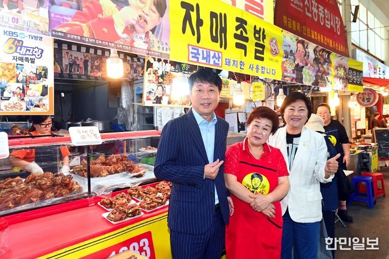 차준택 부평구청장, 추석 맞이 전통시장 방문