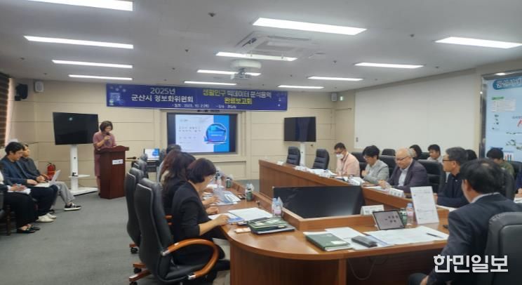 군산시 생활인구 빅데이터 분석 결과 공개