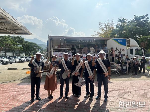 ‘홍성글로벌바비큐페스티벌. 전국 최대 직거래장터 찢었다