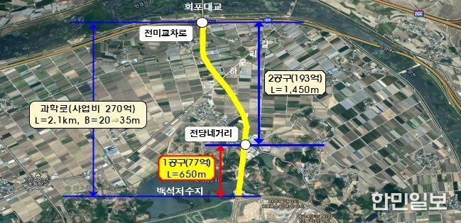 전주·완주 상생, 과학로 확장공사 본격화