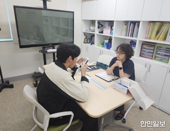 금연클리닉 상담 모습