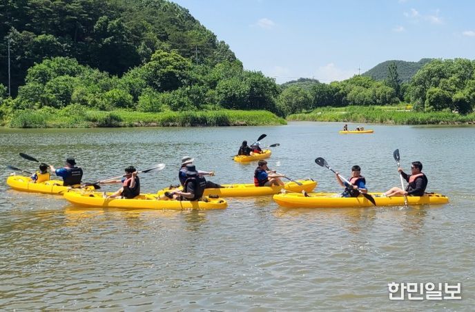 순창 섬진강 카누, 카약 무료체험 하러 오세요