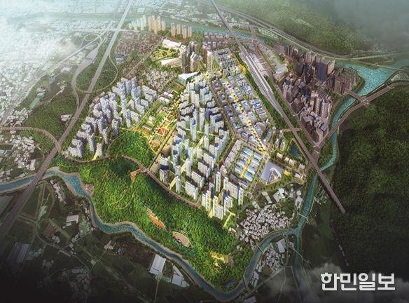 KTX 울산역 복합특화단지 예상조감도