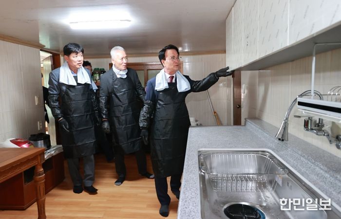 농심천심 농촌재생 캠페인 전개 광경