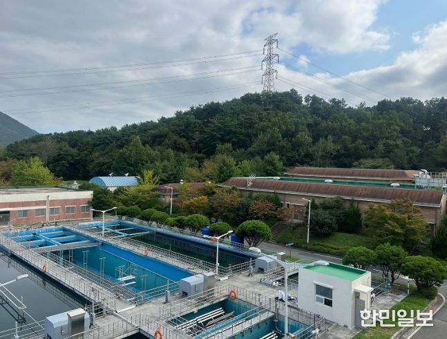 양산시 웅상정수장, 노후 고도정수처리시설 개량