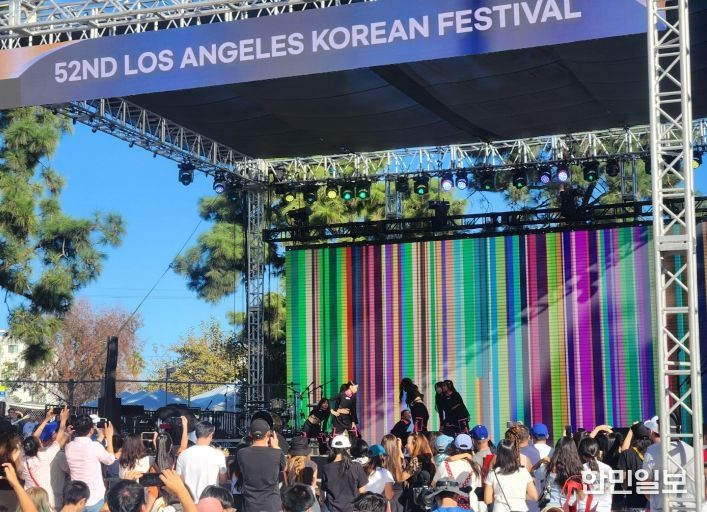 홍천군, LA 한인축제서 우수상품 선보여 완판