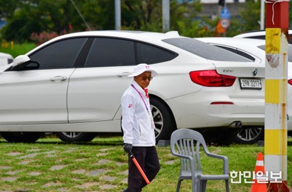 자원봉사자, 대회 운영 구슬땀