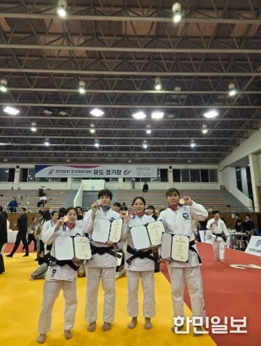 고창군청 여자유도부, 제106회 전국체육대회 은1‧동3 획득 쾌거