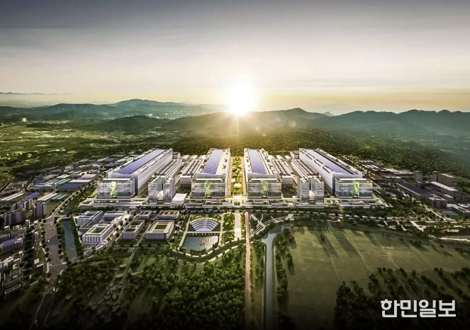 용인 반도체클러스터 일반산업단지 조감도