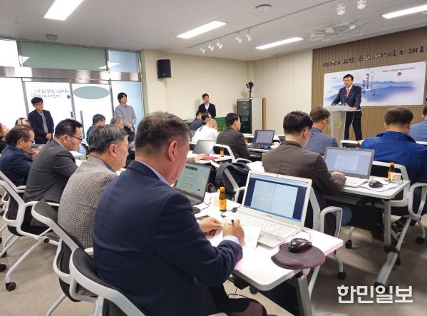 기자회견-박범인 금산군수, 미국 동서부 동시공략 유통망 구축 방문 등 결과 전해