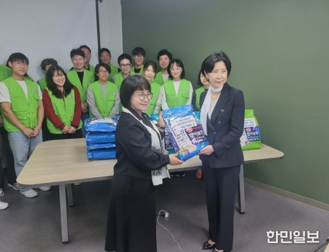 연수구 자원봉사센터 반려견과 함께하는 착한 플로깅, 사료 100㎏ 기부