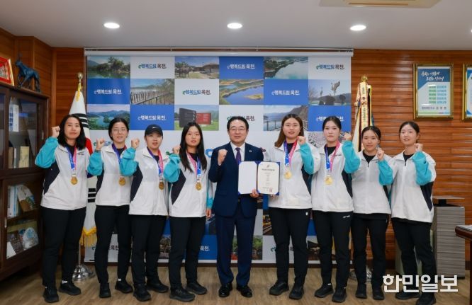 옥천군 실업팀 3관왕 석권