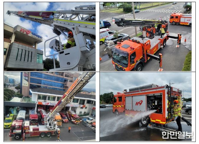 2025년 주력소방자동차 조작능력 평가