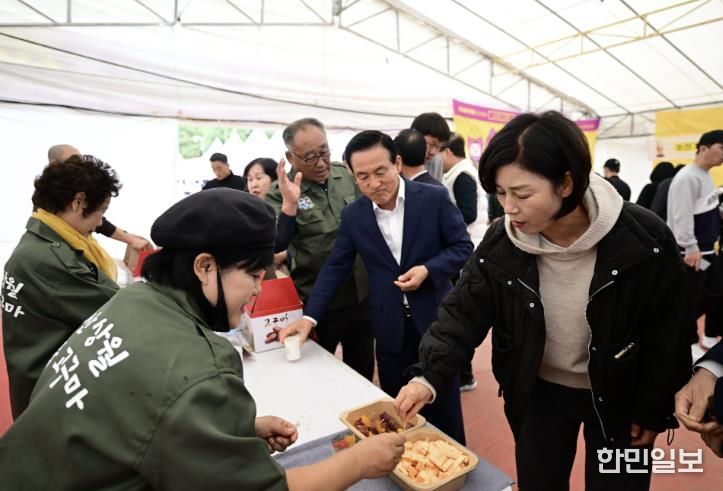 축제장 내 판매장