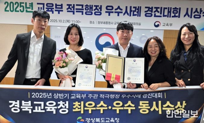경북교육청, ‘적극행정 1등 기관’
