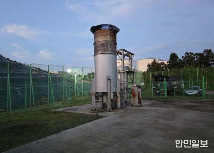 색달매립장 온실가스 발생가스 소각시설