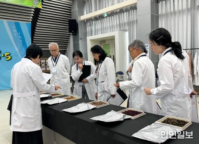 보성군, 전국 차인 한자리에… ‘보성세계차박람회’ 4대 경연대회 성료 _대한민국 티블렌딩 대회 심사사진