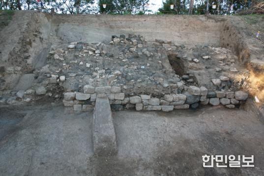 삼례토성 조사 후 전경